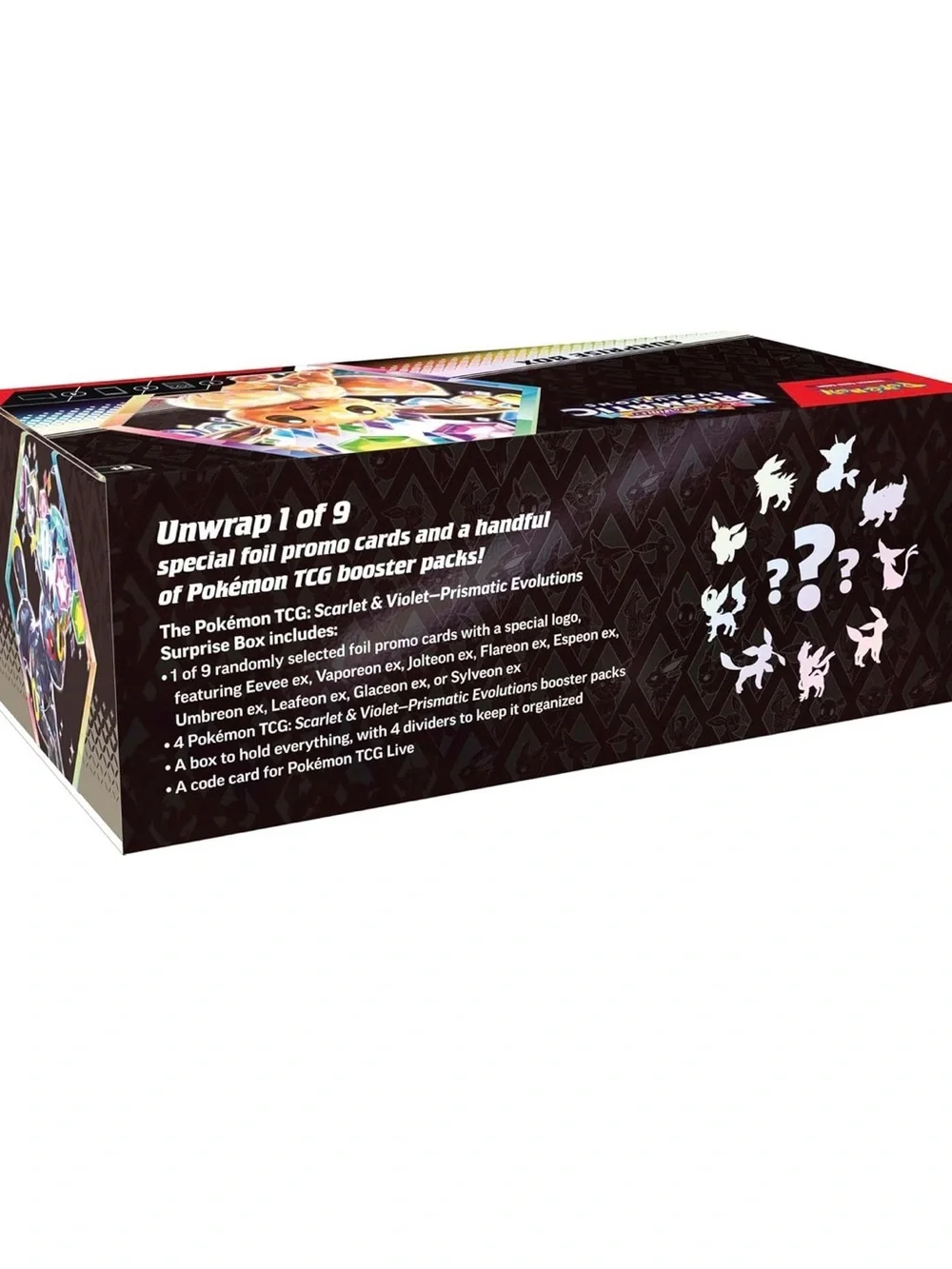 Pokemon PrismStar Evolutions‎ Surprise Box - Black, White, Yellow, Pink, Blue